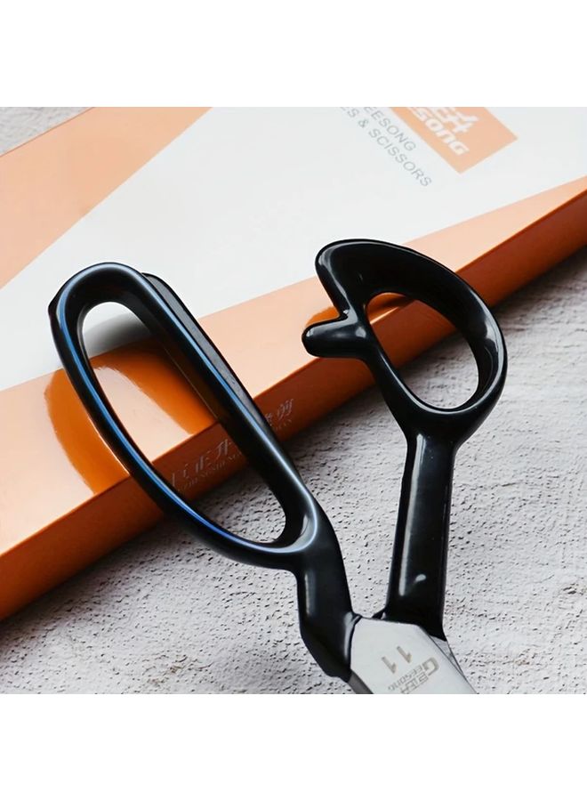 11 Inch White Blade Heavy Duty Professional Tailoring Scissors For Fabric Cutting - Image 2